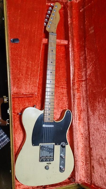 ストリングベンダー搭載のテレキャスター: Pinebridge-Guitar-Memo
